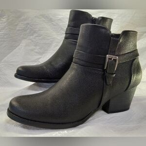 Beartraps SANTOS Womens Black Ankle Boots Size 10M